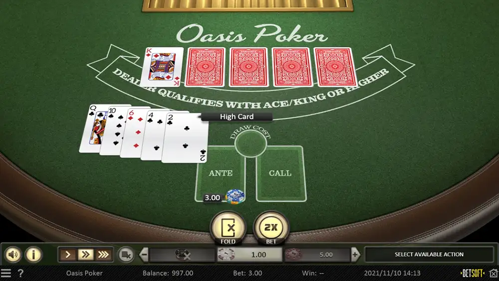 Zagraj w Oasis Poker Oasis Poker gra za darmo