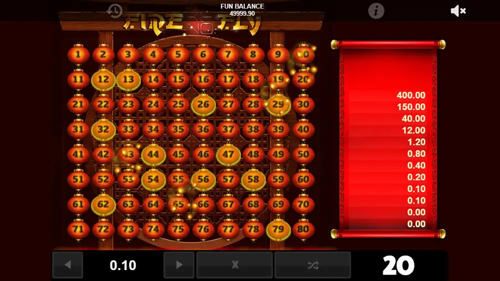 Zagraj w Firefly Keno Firefly Keno gra za darmo