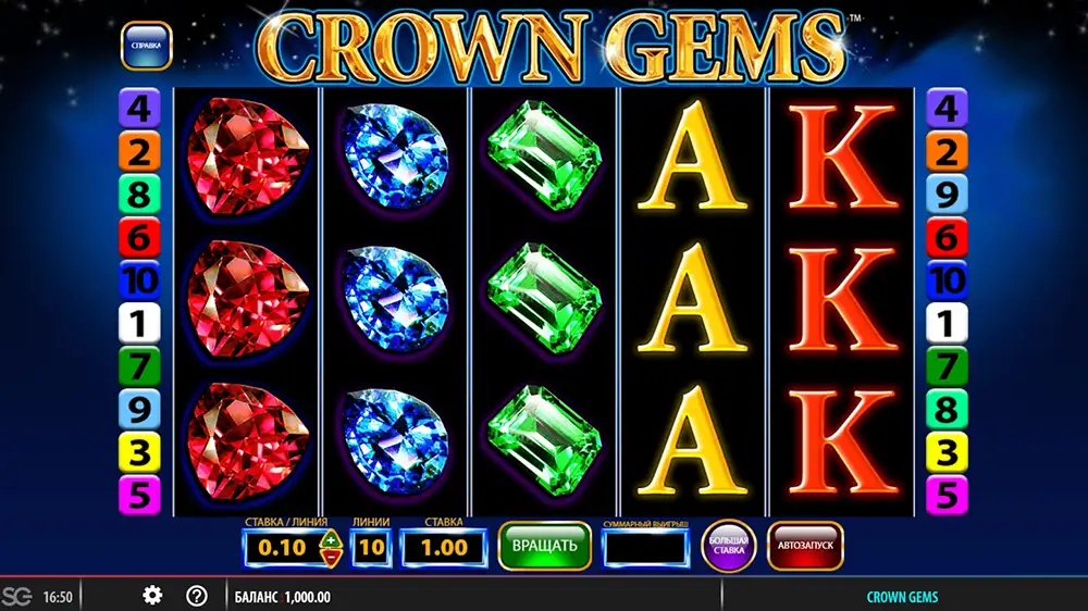 Zagraj w Crown Gems Crown Gems gra za darmo