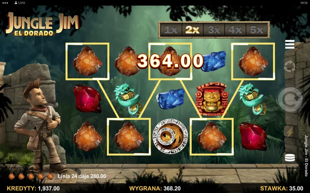 Jungle Jim El Dorado Wygrana