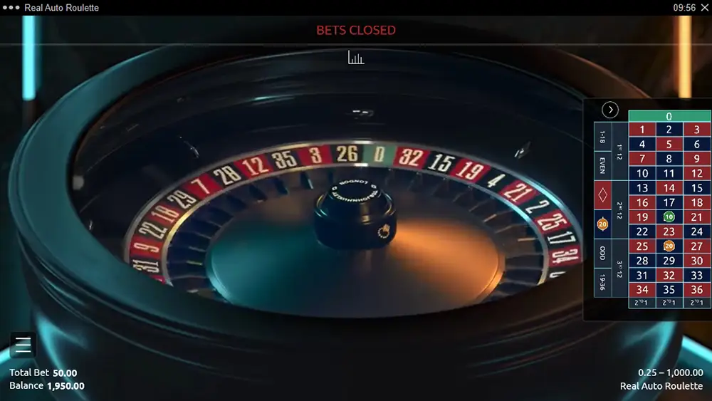 Zagraj w Real Auto Roulette Real Auto Roulette gra za darmo