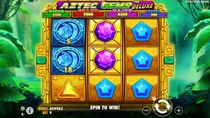 3 bębnowe automaty Aztec Gems