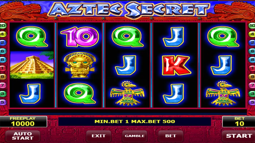 Zagraj w Aztec Secret Aztec Secret gra za darmo