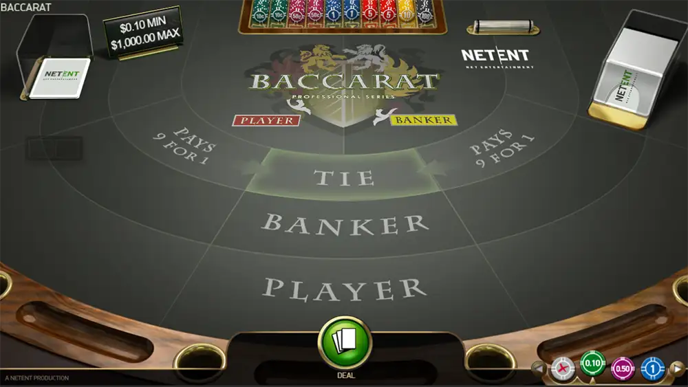 Przyłącz się do gry w Baccarat Pro – Limit Standardowy. Baccarat Pro – Limit Standardowy gra online za darmo.
