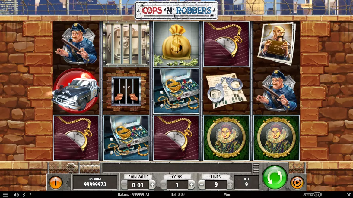 Zagraj w Cops’n’Robbers Slot Cops’n’Robbers Slot gra za darmo