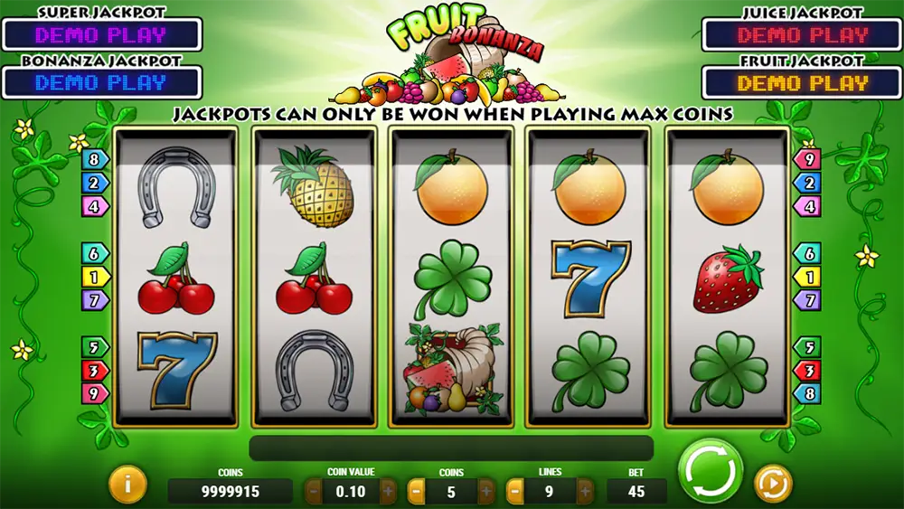 Zagraj w Fruit Bonanza Fruit Bonanza gra za darmo