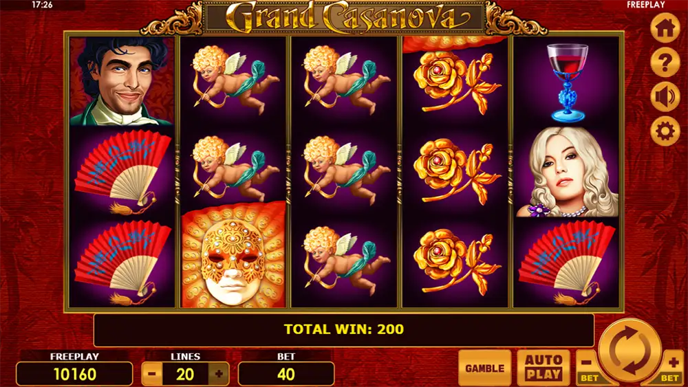 Zagraj w Grand Casanova Grand Casanova gra za darmo