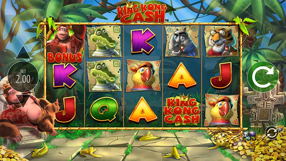 Zagraj w King Kong Cash King Kong Cash gra za darmo