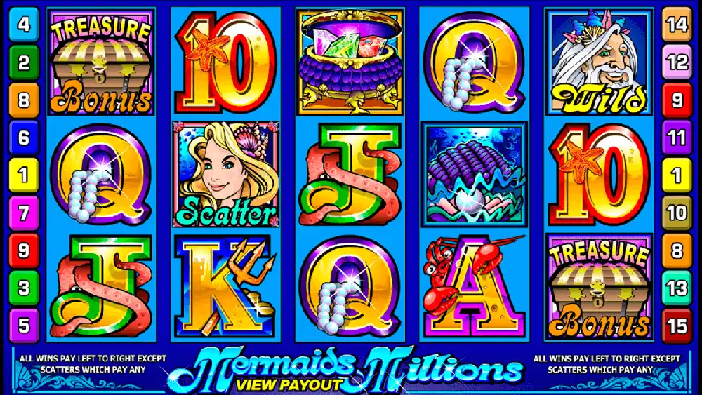 Zagraj w Mermaids Millions Mermaids Millions gra za darmo