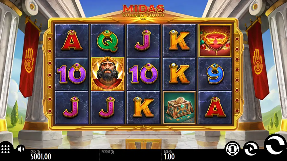 Zagraj w Midas Golden Touch Midas Golden Touch gra za darmo