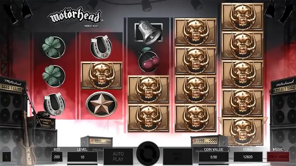 Zagraj w Motorhead Video Slot Motorhead Video Slot gra za darmo