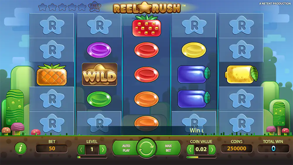 Zagraj w Reel Rush Reel Rush gra za darmo