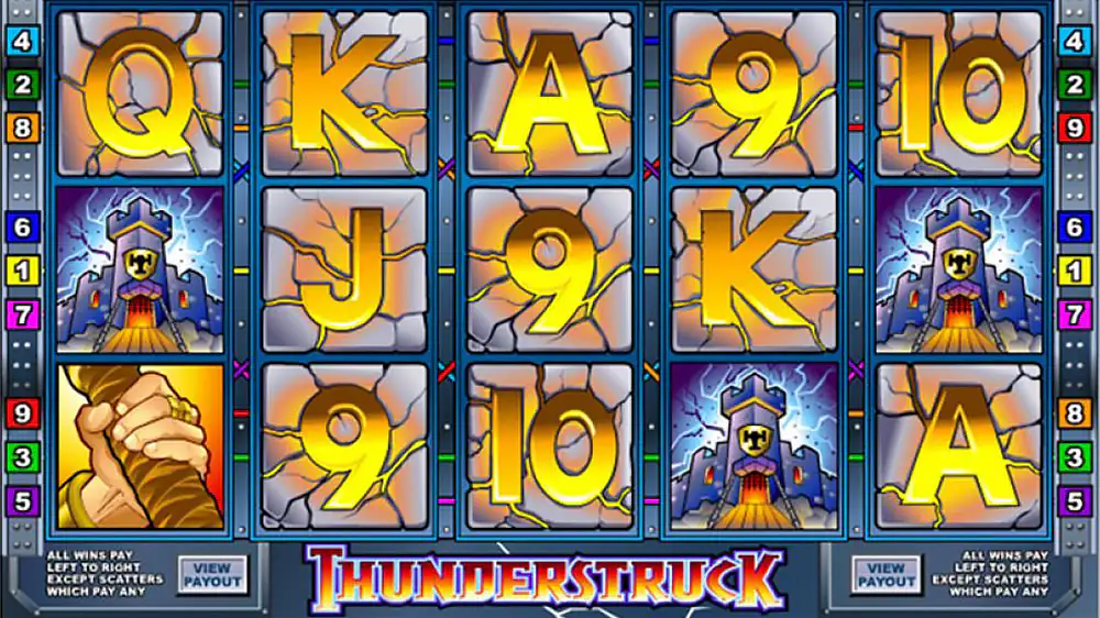 Zagraj w Thunderstruck Thunderstruck gra za darmo