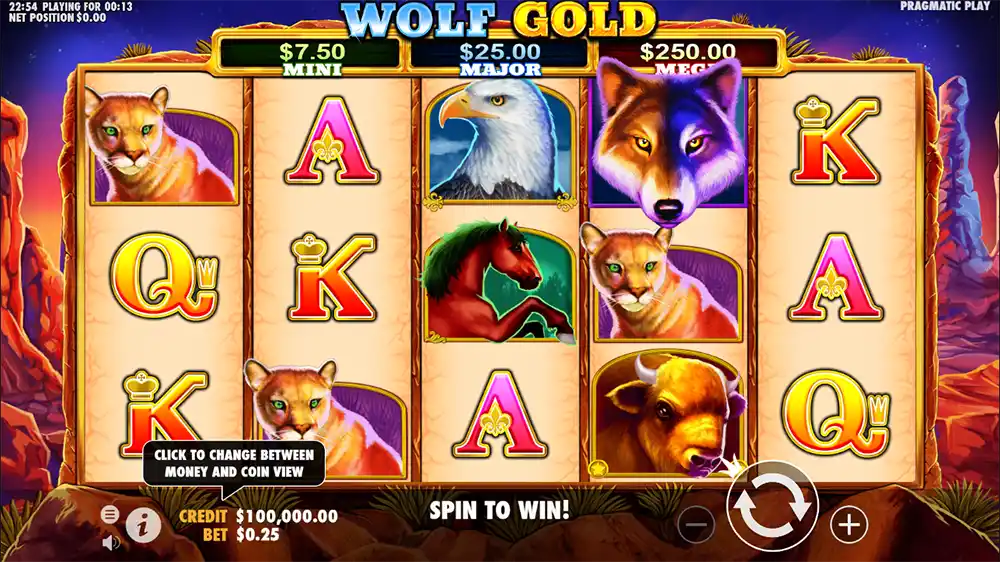 Zagraj w Wolf Gold Wolf Gold gra za darmo