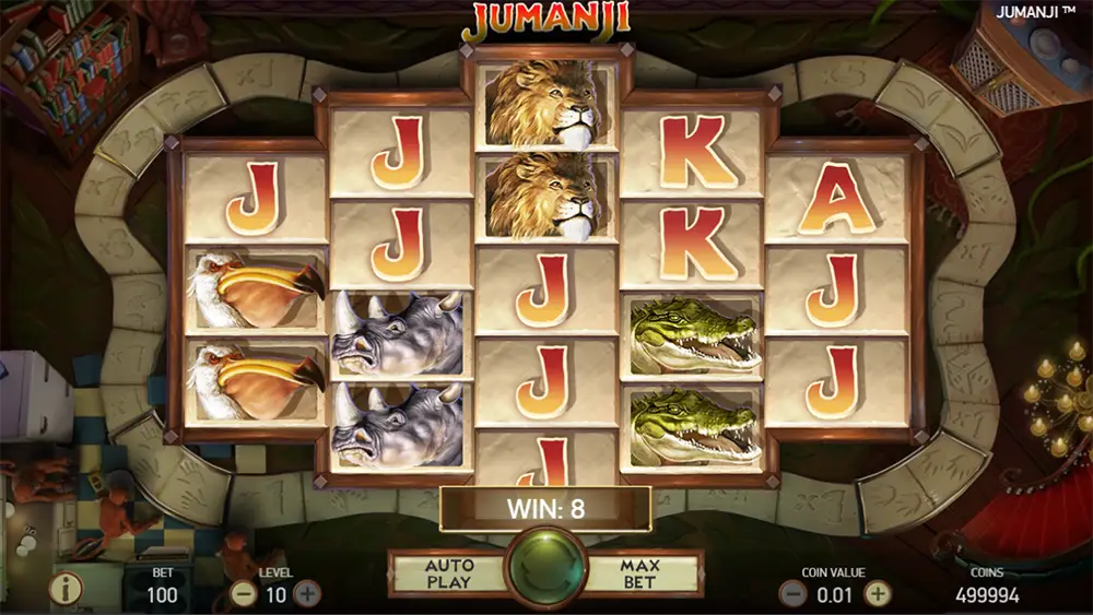 Zagraj w Jumanji Video Slot Jumanji Video Slot gra za darmo