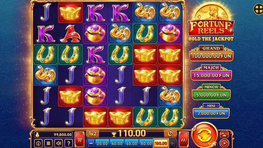 Zagraj w Fortune Reels Fortune Reels gra za darmo