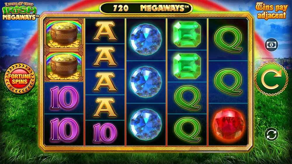 Zagraj w Luck O’ The Irish Megaways Luck O’ The Irish Megaways gra online za darmo