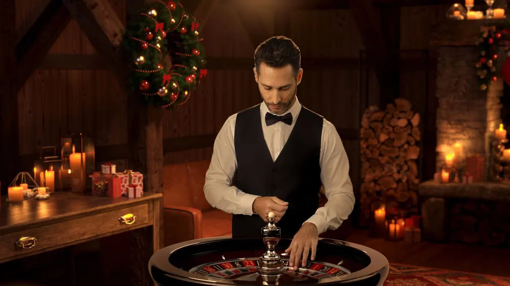 Zagraj w Prawdziwą Ruletkę Świąteczną Zagraj w Real Christmas Roulette bez żadnych opłat.