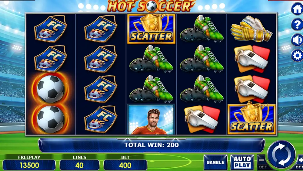 Zagraj w Hot Soccer Hot Soccer gra za darmo