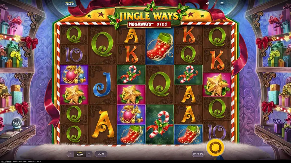 Zagraj w Jingle Ways MegaWays Jingle Ways MegaWays gra za darmo