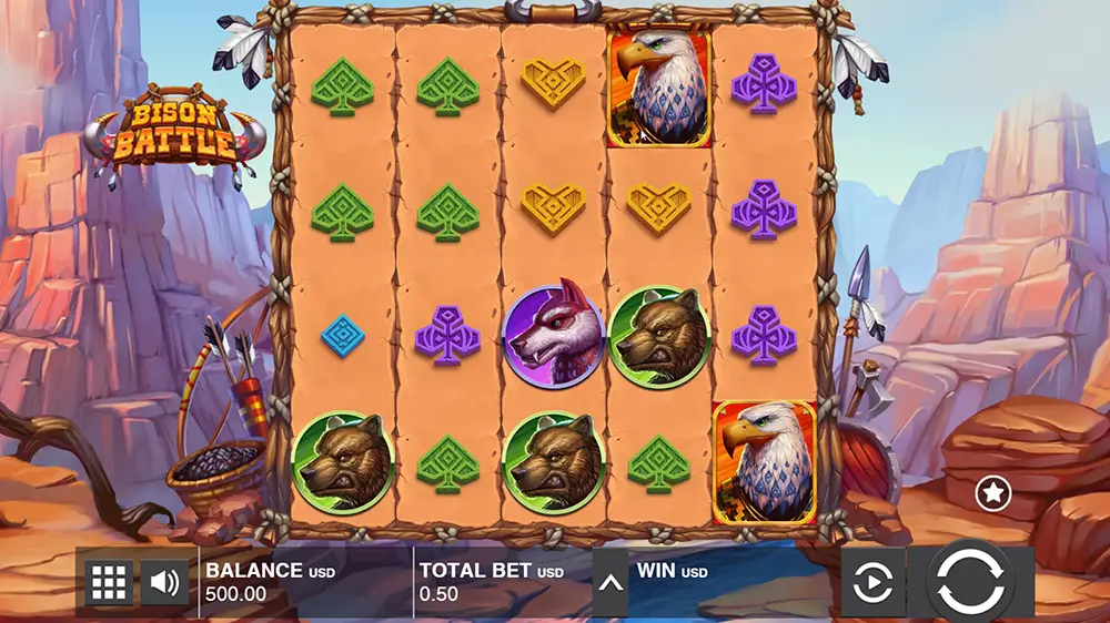 Zagraj w Bison Battle Bison Battle gra za darmo