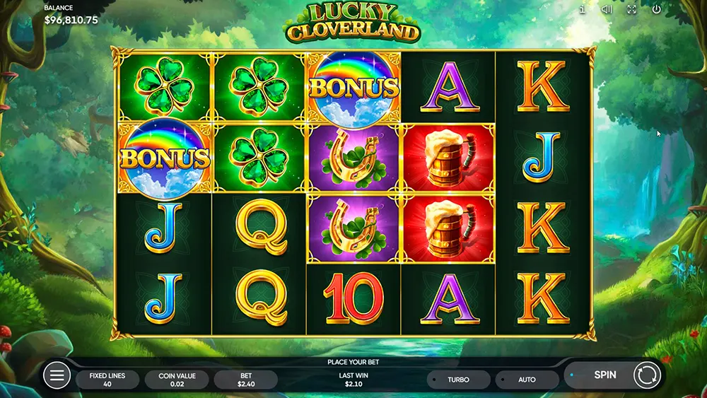 Zagraj w Lucky Cloverland Lucky Cloverland gra za darmo
