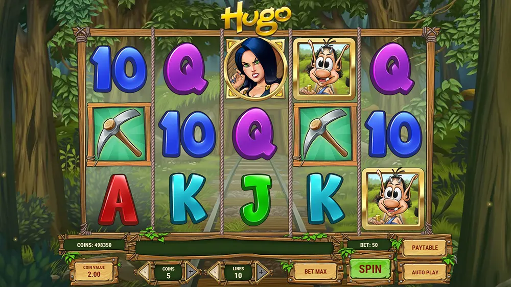 Zagraj w Hugo Hugo gra za darmo