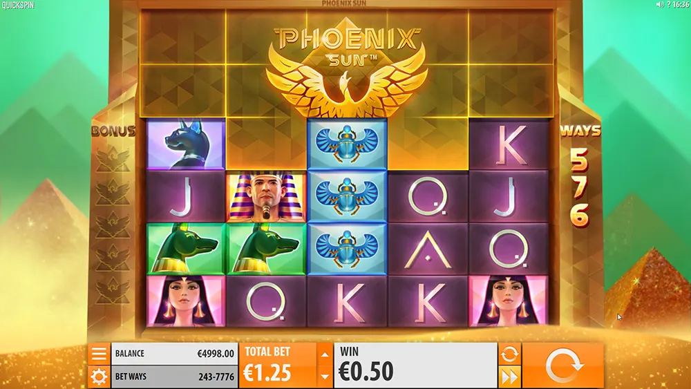 Zagraj w Phoenix Sun Phoenix Sun gra za darmo