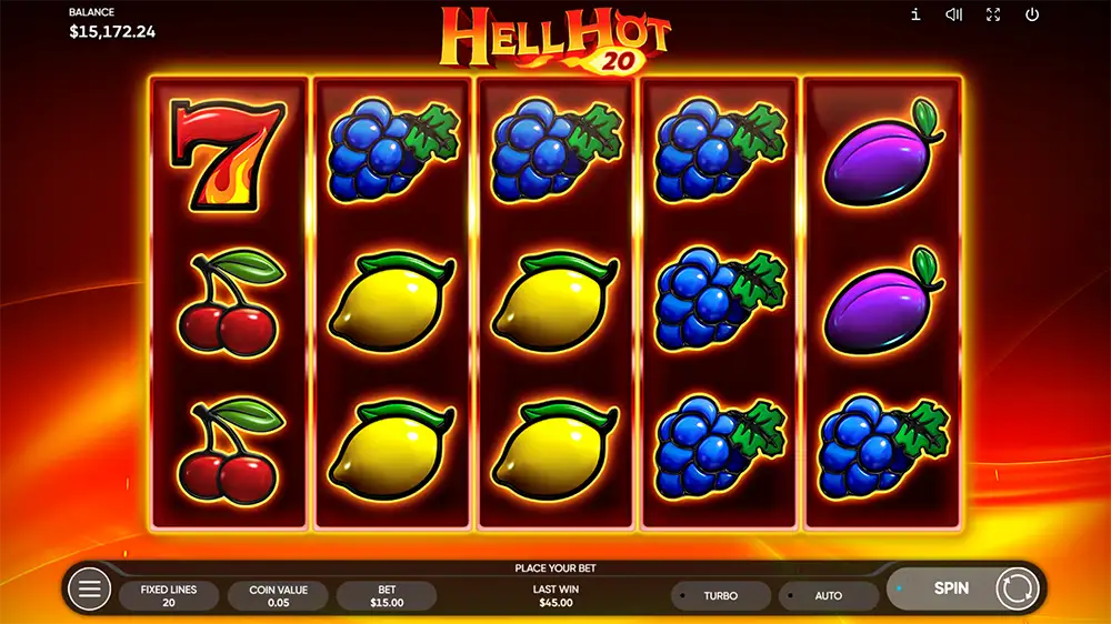 Zagraj w Hell Hot 20 Hell Hot 20 gra za darmo