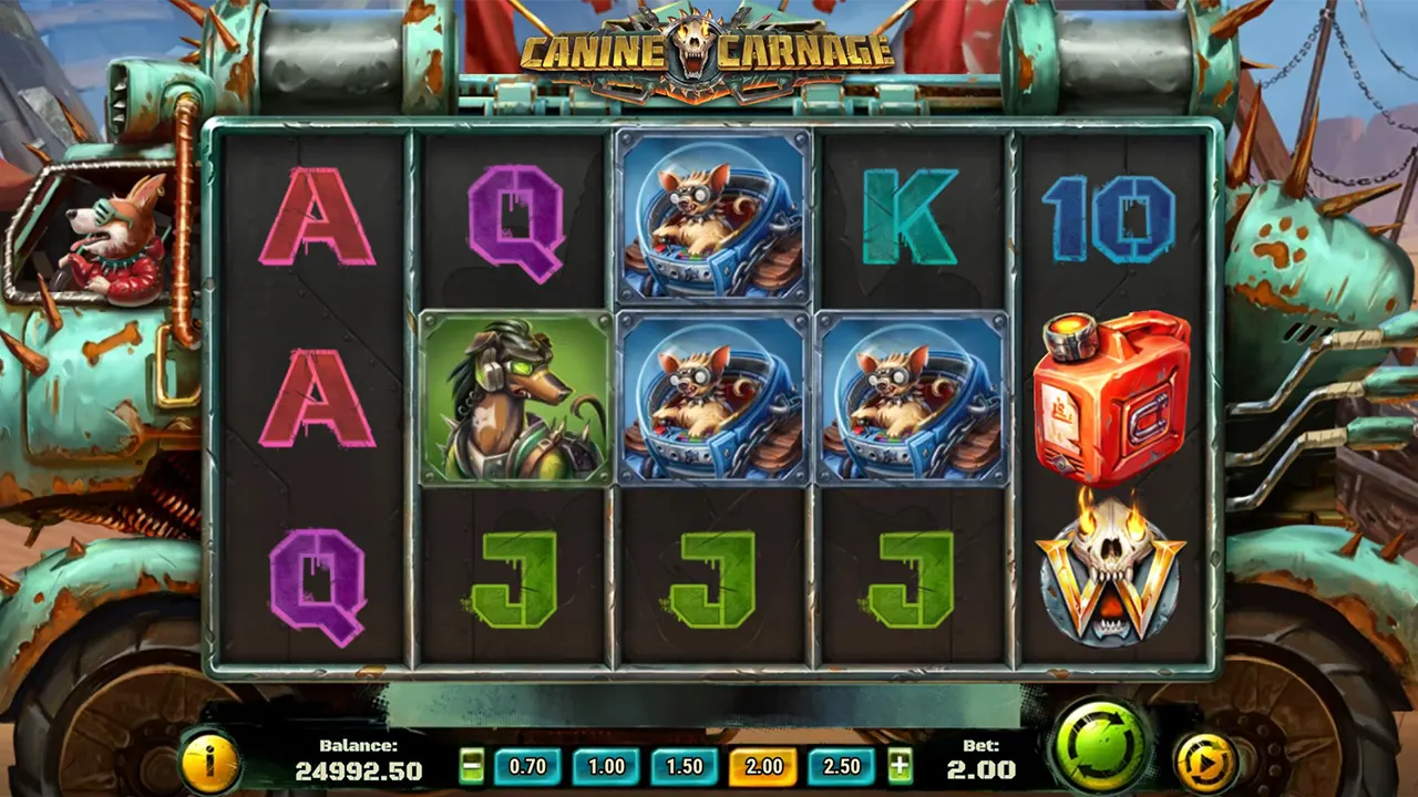 Zagraj w Canine Carnage Canine Carnage gra za darmo