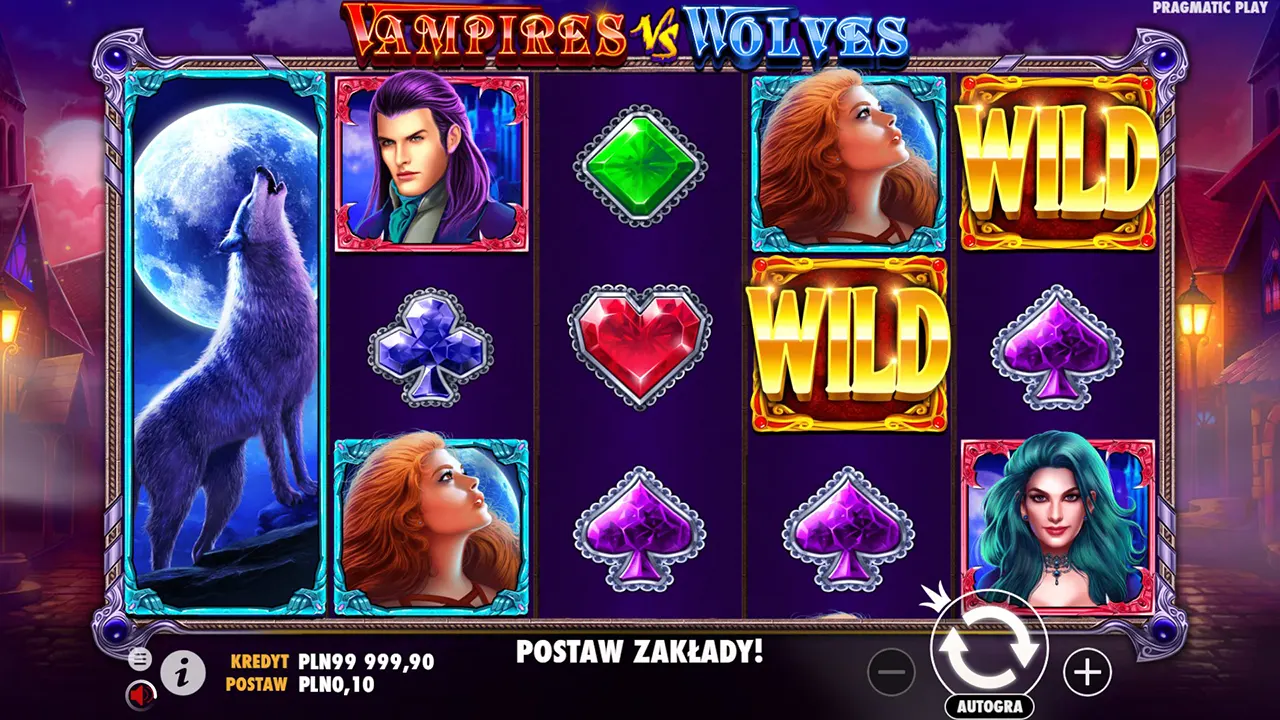 Zagraj w Wampiry kontra Wilki Wampiry kontra Wilki gra za darmo