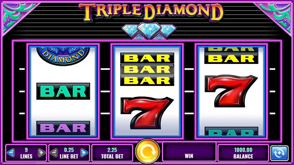 Zagraj w Triple Diamond Triple Diamond gra za darmo