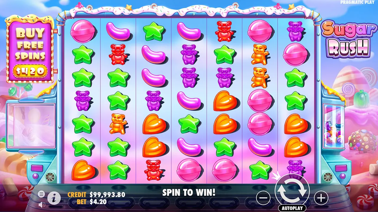 Sugar Rush gra za darmo