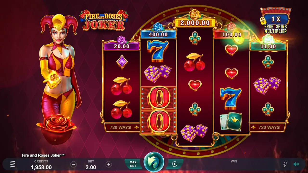 Zagraj w Fire and Roses Joker Fire and Roses Joker gra za darmo
