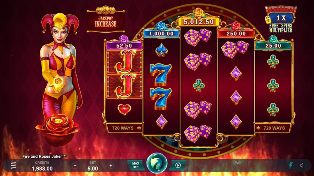 {99} Fire and Roses Joker – symbole specjalne