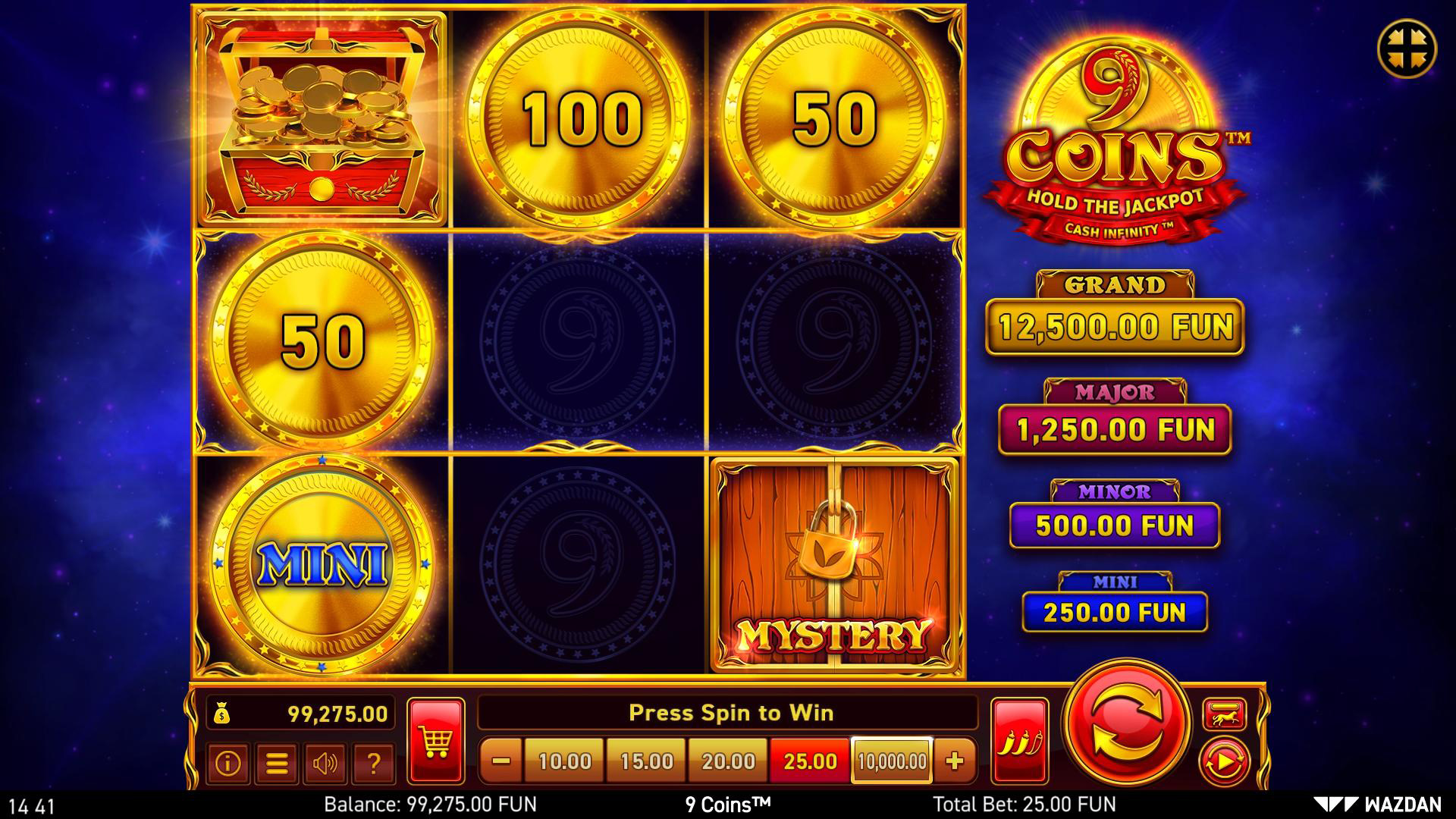 Zagraj w 9 Coins 9 Coins gra za darmo