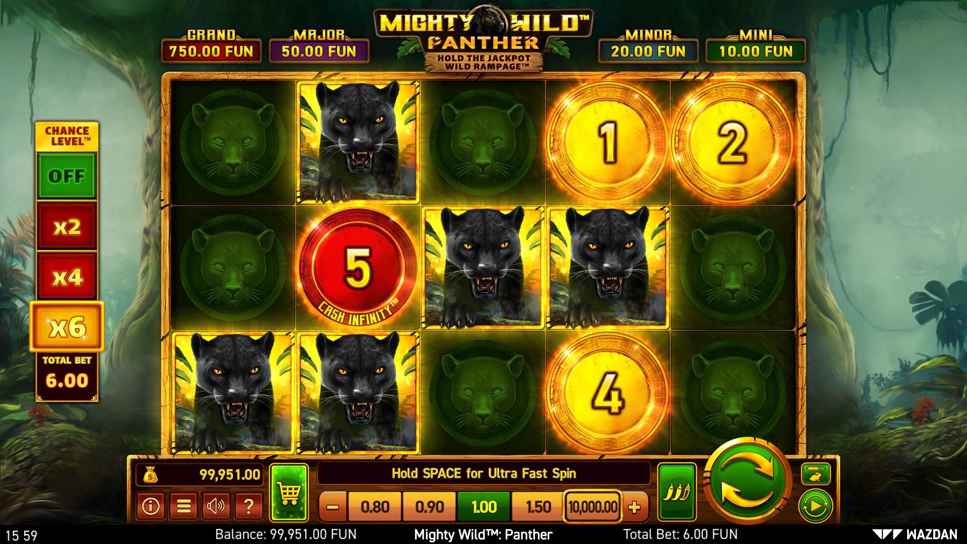 Zagraj w Mighty Wild Panther Mighty Wild Panther gra za darmo