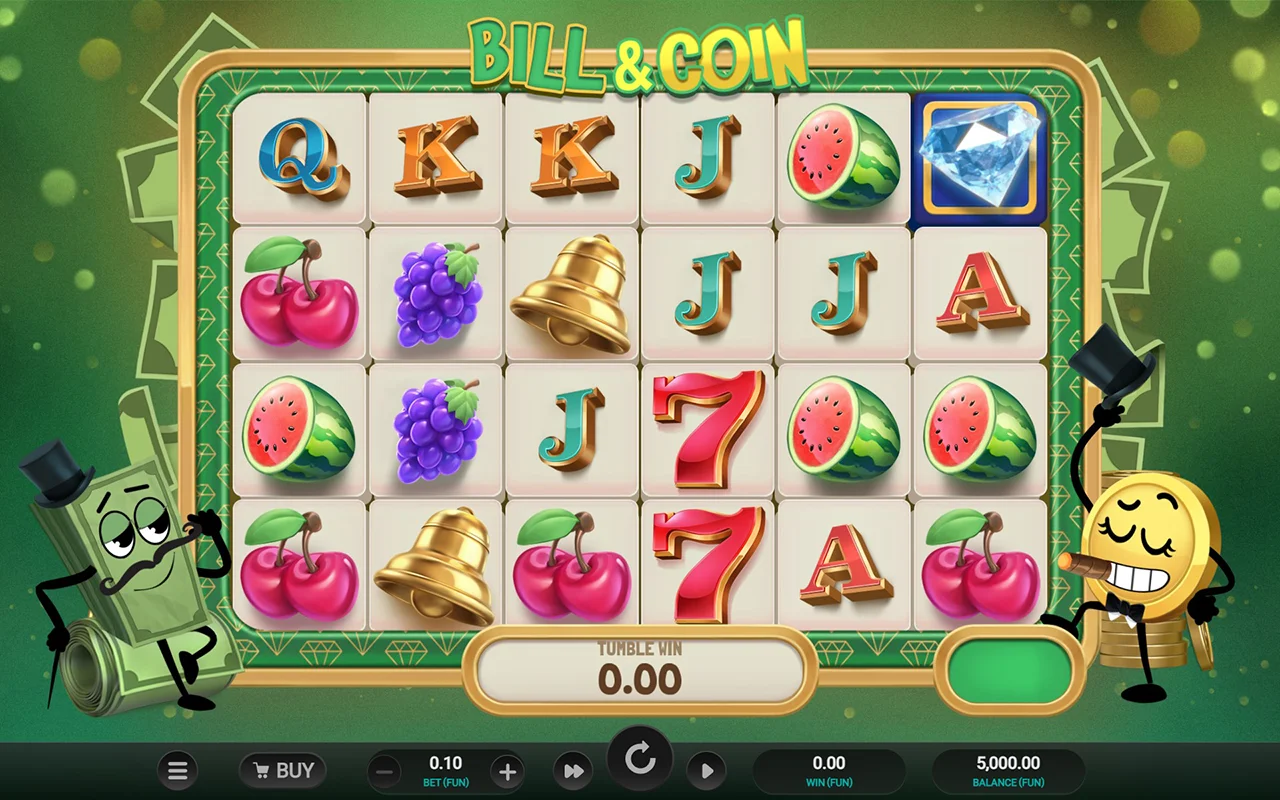 Zagraj w Bill & Coin Bill & Coin gra za darmo