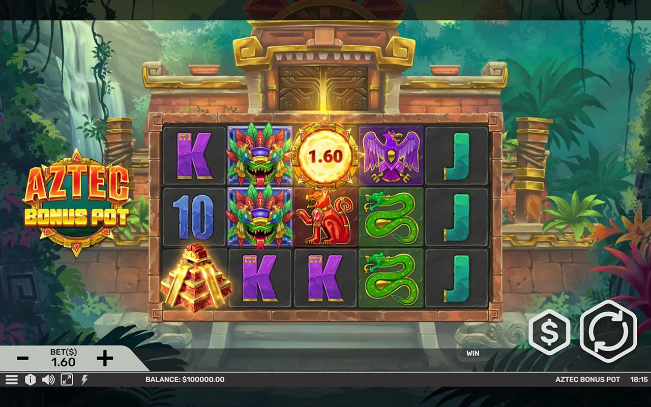 Zagraj w Aztec Bonus Pot Aztec Bonus Pot gra za darmo