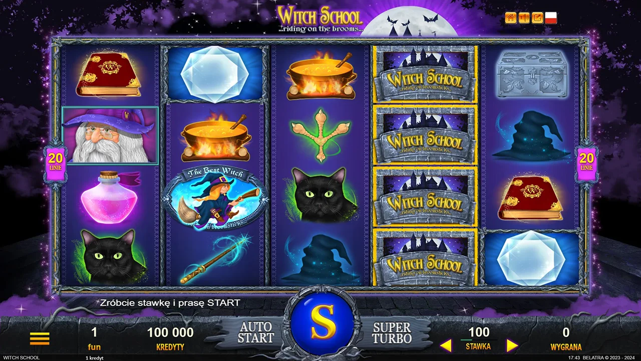 Zagraj w Witch School Witch School gra za darmo