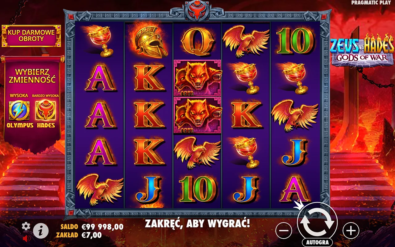Zagraj w Zeus vs Hades – Bogowie Wojny Zeus kontra Hades – Bogowie Wojny gra dostępna za darmo