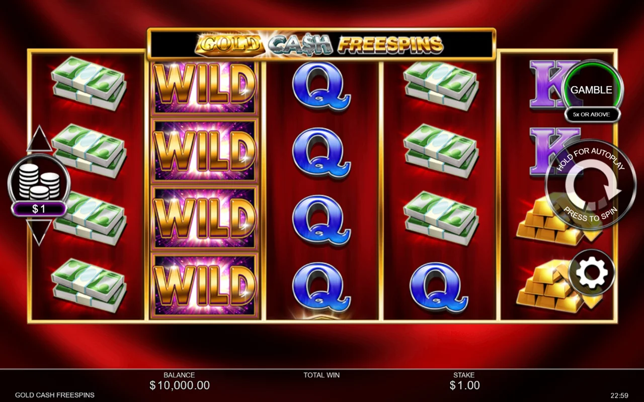 Zagraj w Gold Cash Free Spins Gold Cash Free Spins gra za darmo