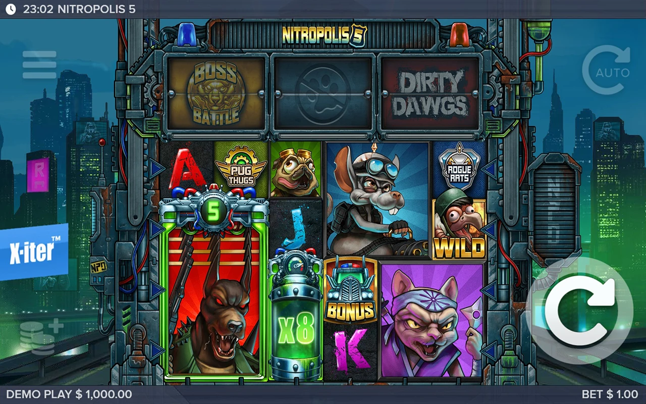 Zagraj w Nitropolis 5 Nitropolis 5 gra za darmo