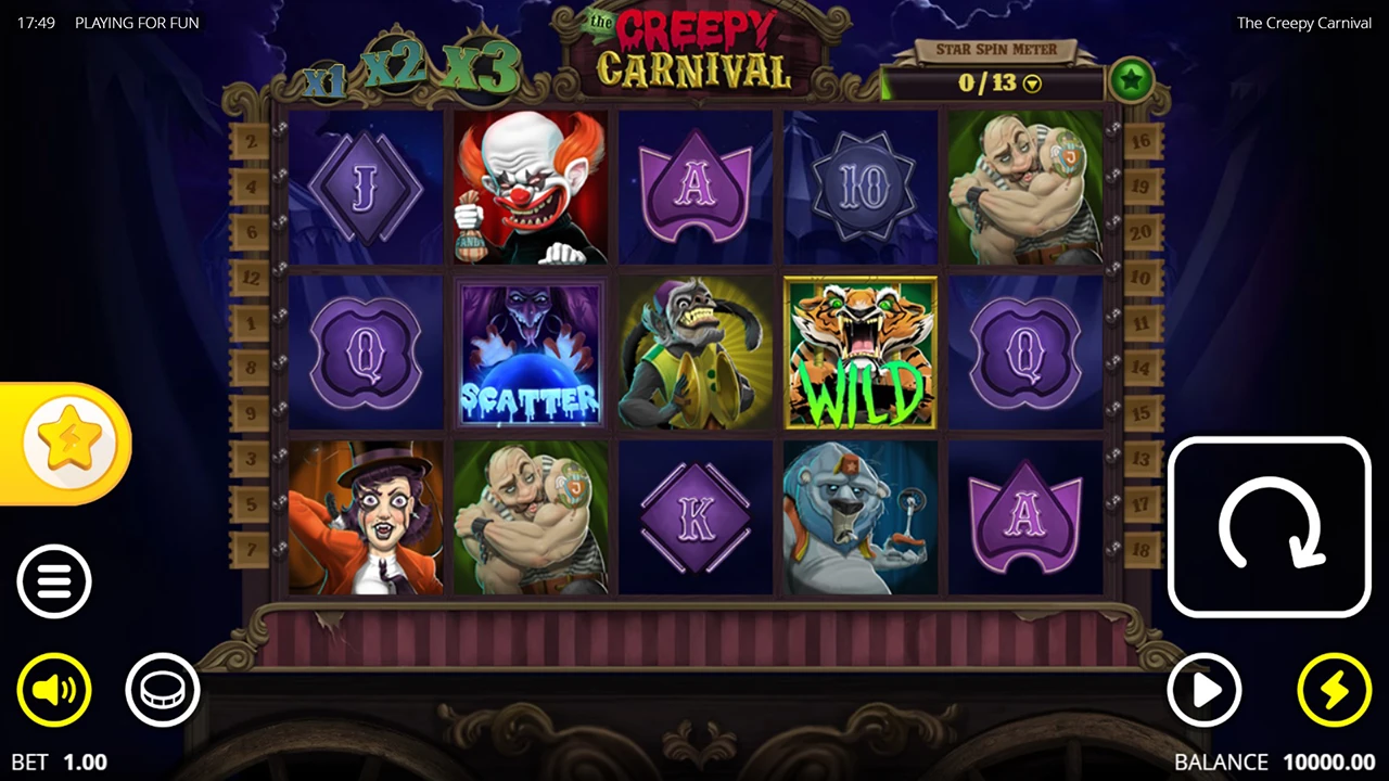 Zagraj w The Creepy Carnival The Creepy Carnival gra za darmo