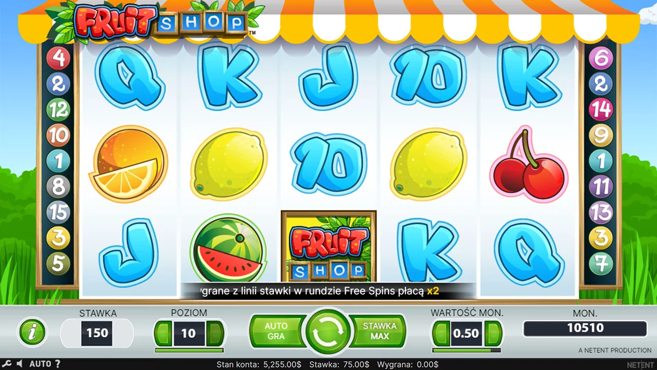 Zagraj w Fruit Shop Fruit Shop gra za darmo