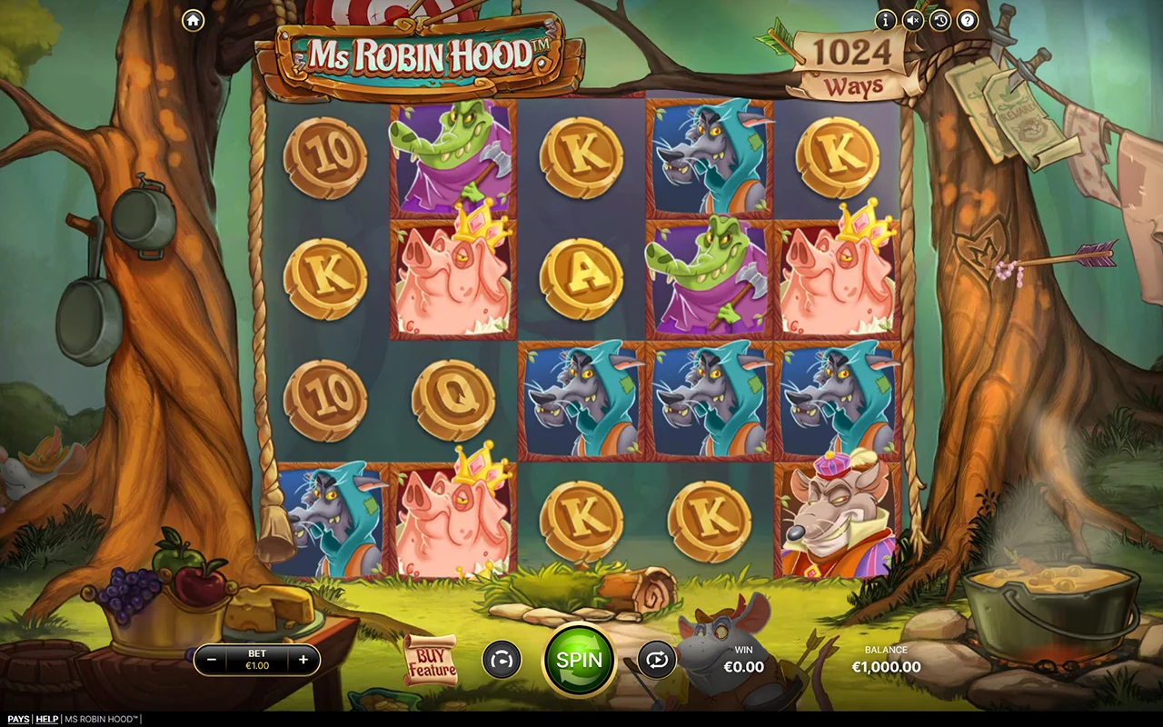 Zagraj w Ms Robin Hood Ms Robin Hood gra za darmo